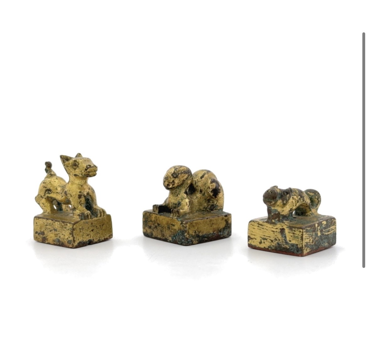 えびす屋のお知らせ「骨董コラム　青銅鎏金 獣鈕印材の魅力と鑑定｜宮廷の歴史を刻む金銅印の真価とは」