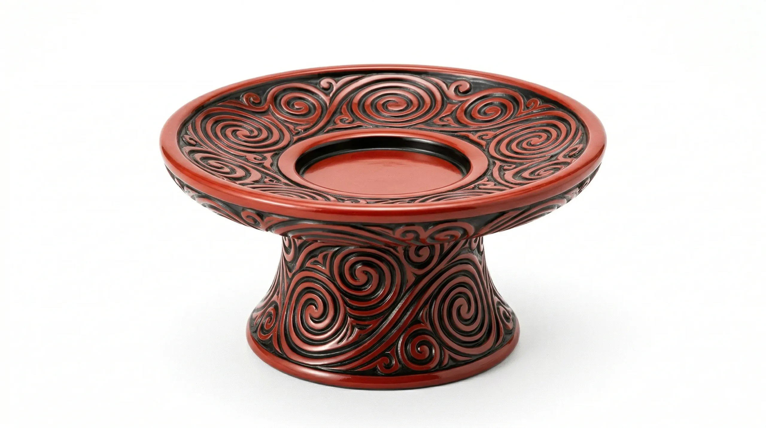 えびす屋のお知らせ「骨董コラム 屈輪（ぐり）天目台の至高の価値｜南宋時代の多色堆漆が放つ風格と数千万に及ぶ稀少性」