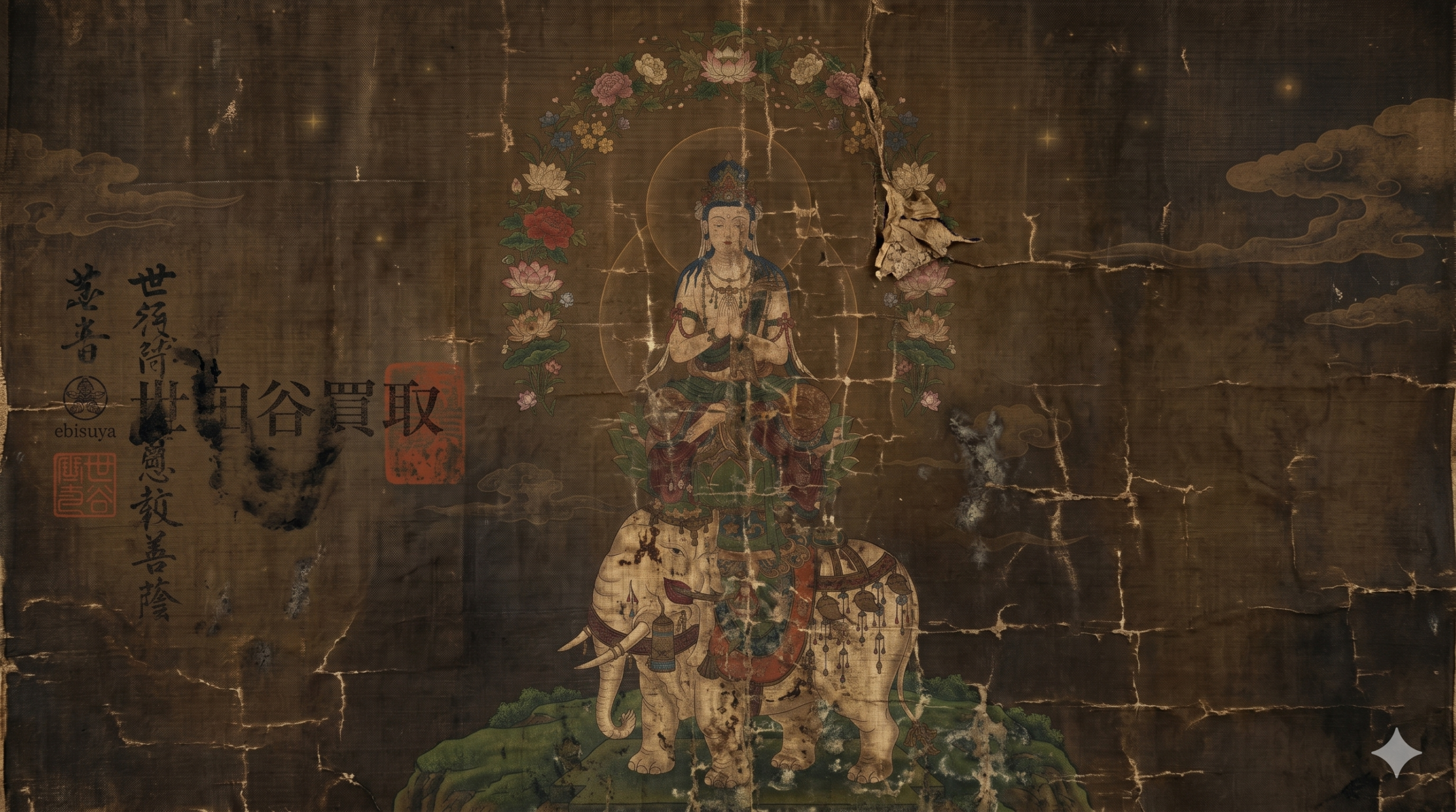 えびす屋のお知らせ「骨董コラム：仏教美術における普賢菩薩の図像的特徴と鑑定の要点」