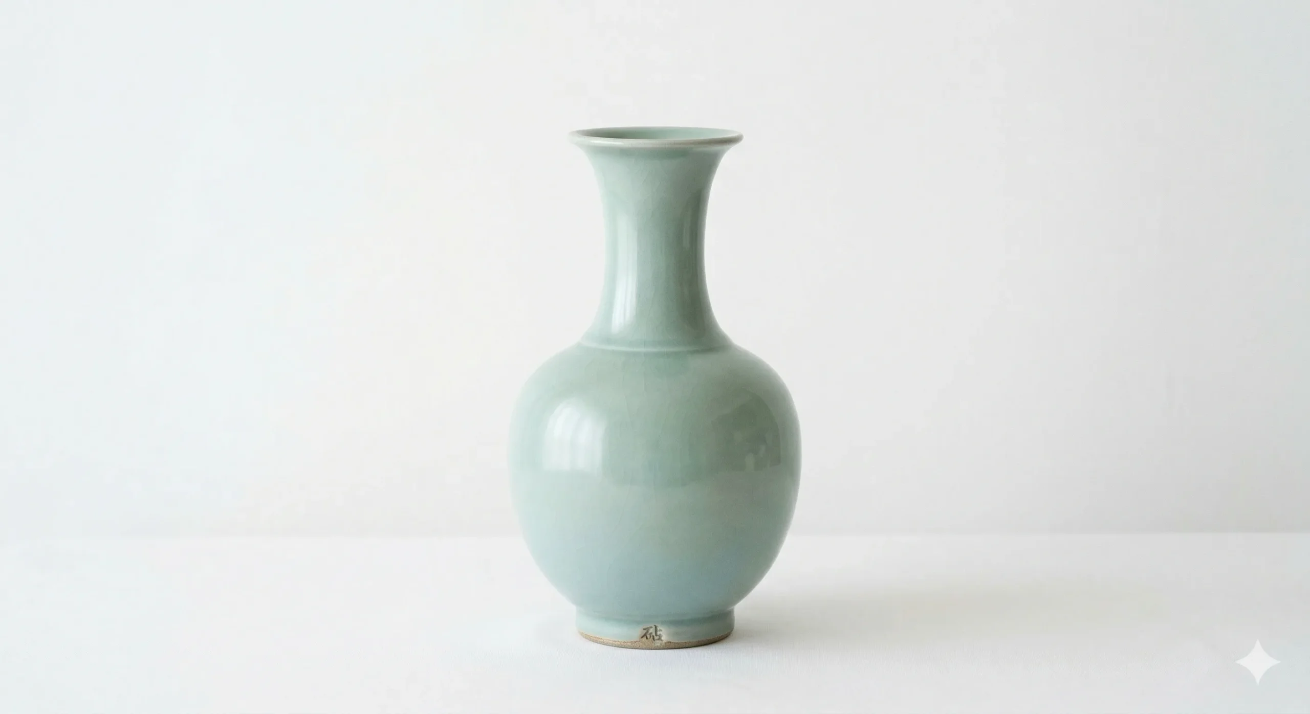 えびす屋のお知らせ「骨董コラム：銘工の槌目が語る「塑性変形」。砧青磁・粉青色の深層と「万声」の真価を物質鑑識で解明する」